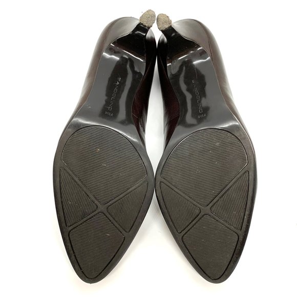 BANDOLINO brown slip-on stiletto pumps - Picture 6 of 8